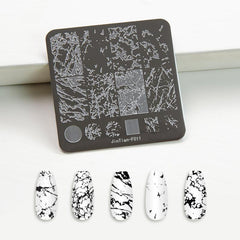 Nail Stamping Plates Leopard Snake Abstract Image Stamp Template