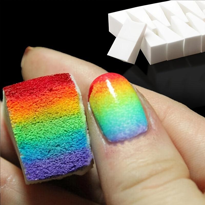 8 Pcs Gradient Nail Art Sponge Manicure Tool