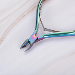 Stainless Steel Nail Clipper Scissor for Dead Skin - Rainbow