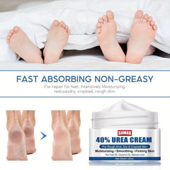 Miracle Foot Cream Repair Dry Cracked Feet Urea 40 & Salicylic Acid 2