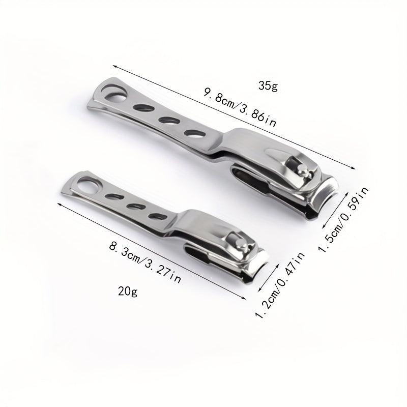 Stainless Steel Nail Clippers 360 Degree Rotating for Men and Women