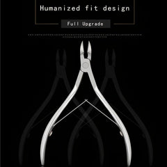 Stainless Steel Cuticle Nail Nipper Manicure Plier Cutter Feet Care