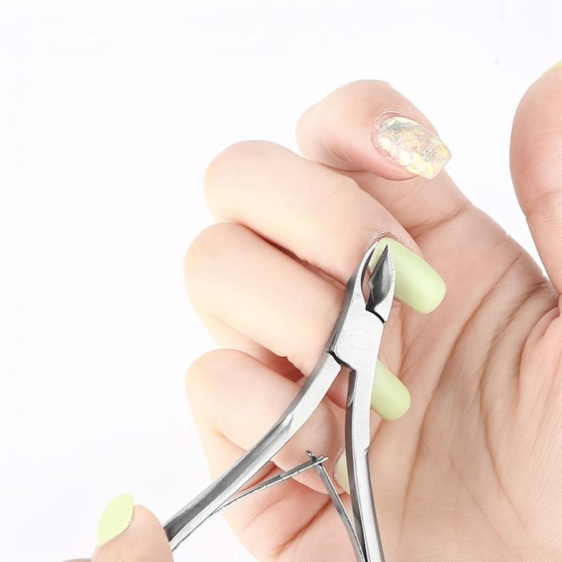 Stainless Steel Cuticle Nail Nipper for Manicure/Pedicure Care