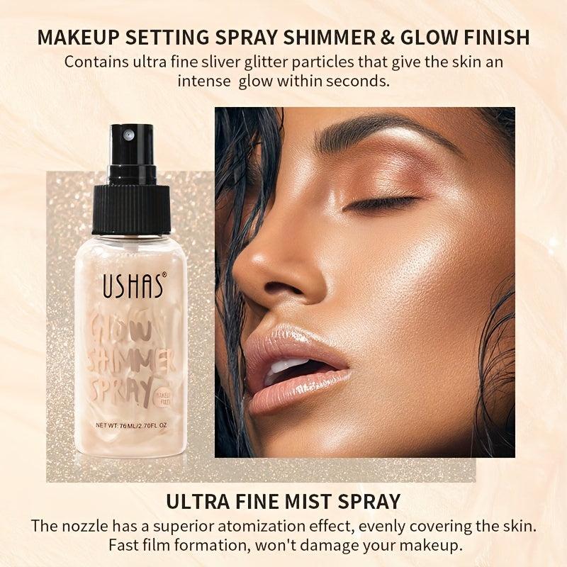 Glitter Spray for Skin, Hair & Body Quick Dry Waterproof