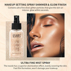 Glitter Spray for Skin, Hair & Body Quick Dry Waterproof