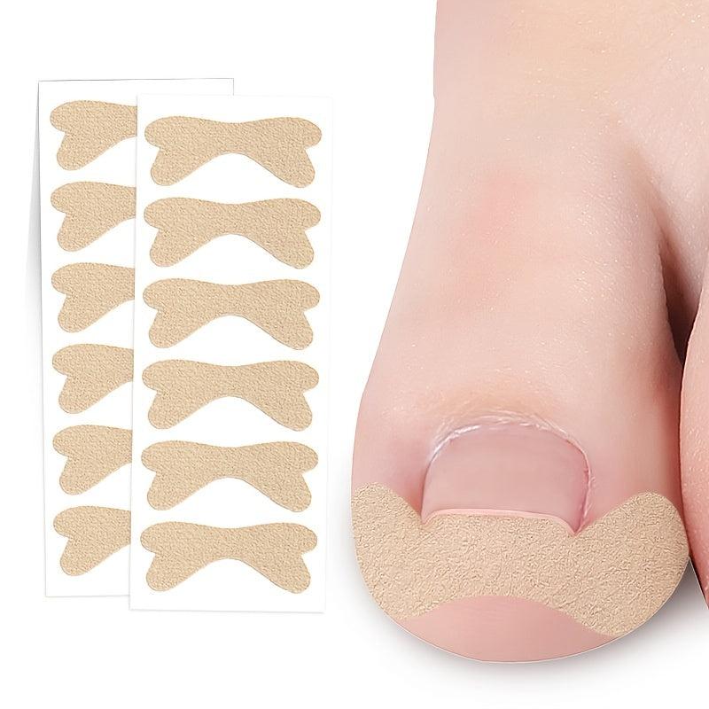 6 Pcs Ingrown Toenail Correction Sticker And Adhesive Elastic Toenail Patch