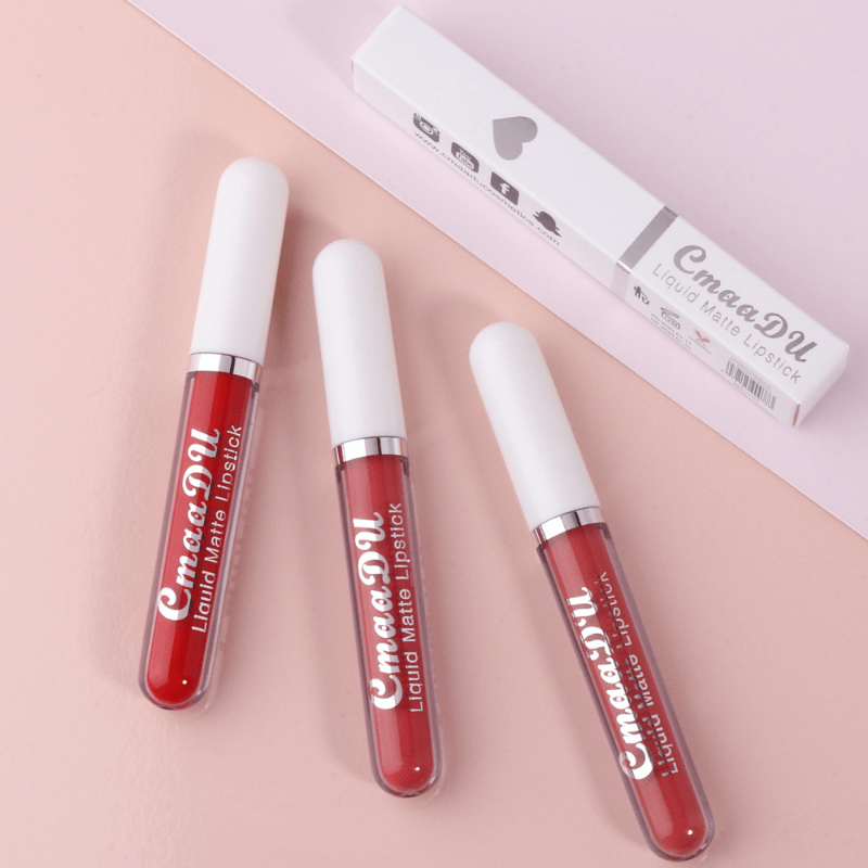 Long Lasting Matte Lipstick in 18 Shades Waterproof