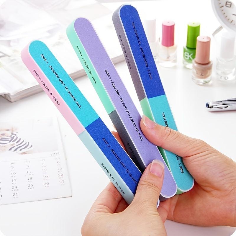 1 Pcs Nail Files Buffer Shiner Six Sided Polishing File Nail Tool Polisher