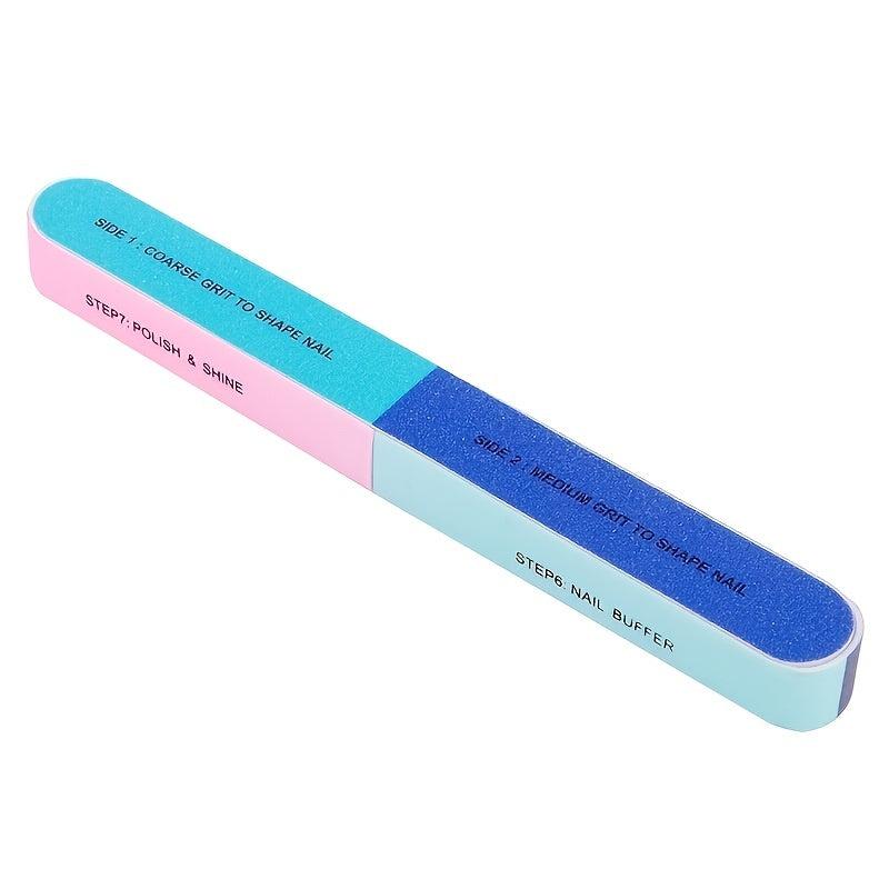 1 Pcs Nail Files Buffer Shiner Six Sided Polishing File Nail Tool Polisher