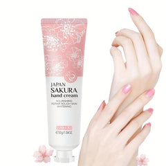 Sakura Hand Cream Moisturizing Lotion for Dry Cracked Hands