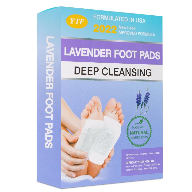 Organic Herbal Ginger Foot Pads Deep Cleansing