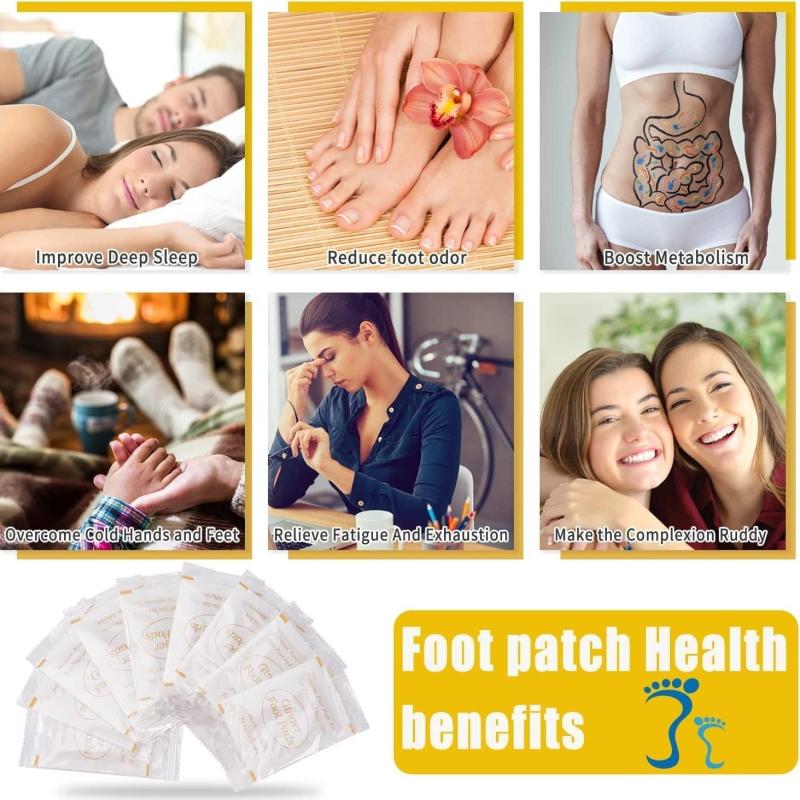 Organic Herbal Ginger Foot Pads Deep Cleansing