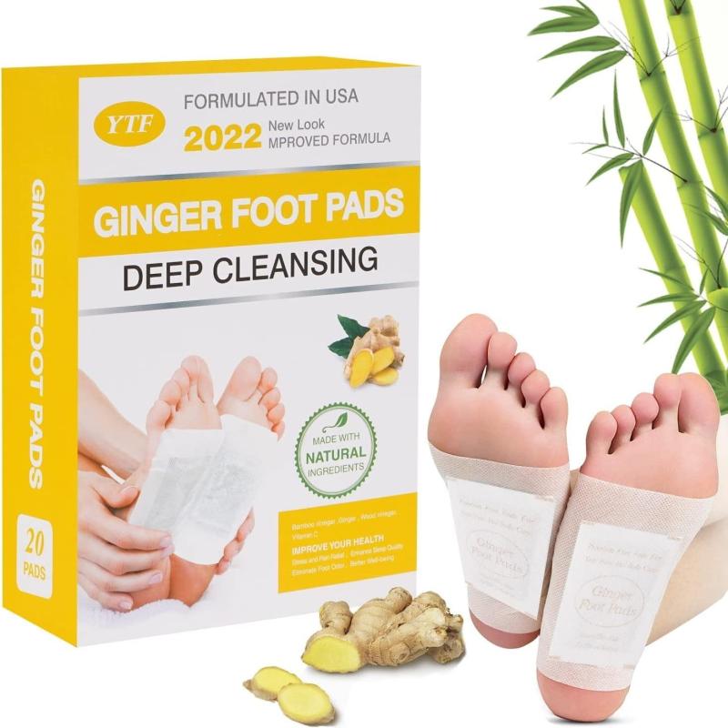 Organic Herbal Ginger Foot Pads Deep Cleansing
