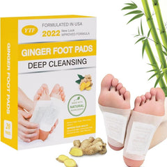 Organic Herbal Ginger Foot Pads Deep Cleansing