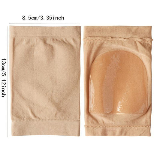 Moisturizing Gel Heel Socks Soften Dry Cracked Heels Toeless for Comfort