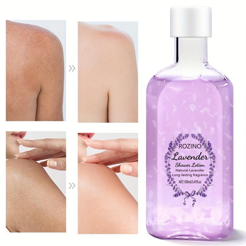 Natural Lavender Shower Gel 100ml - Moisturizing and Cleansing Formula