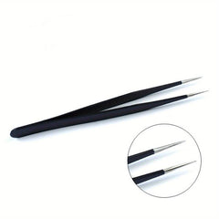 Stainless Steel Tweezers Set for Eyelash Extensions