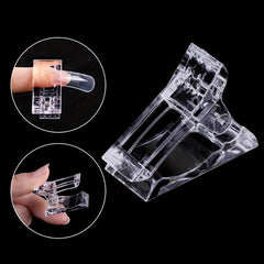 5 pcs Polygel Nail Extension Builder Clamps for Manicure Nail Art