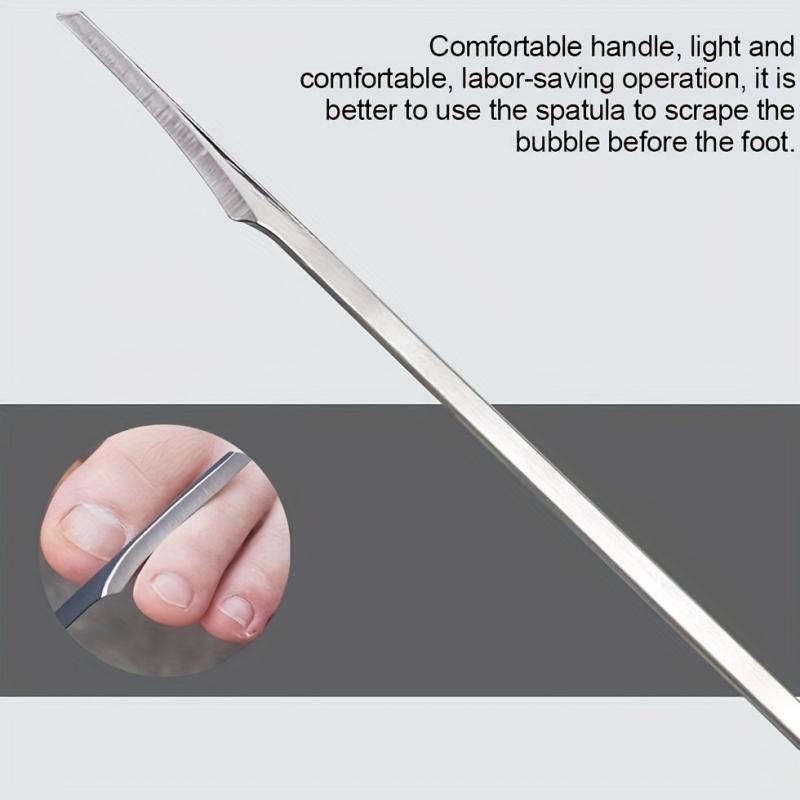 Stainless Steel Pedicure Scrapers Callus Remover Foot File