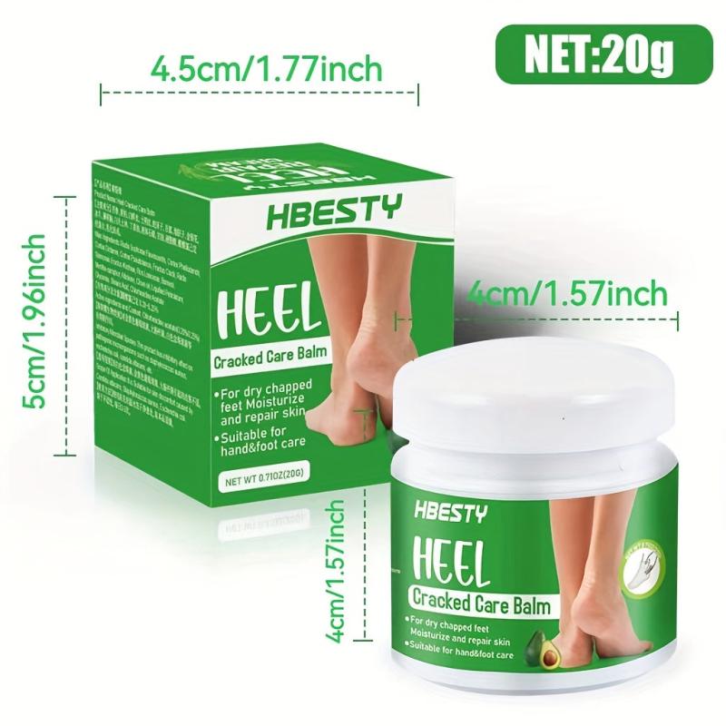 Avocado Heel Balm Moisturizer for Dry Cracked Foot - Hand Foot Care