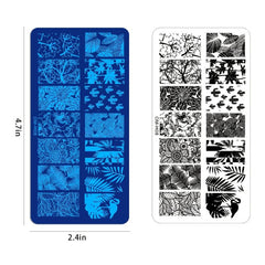 Manicure Stamping Kit for Unique Nail Art Designs