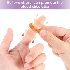 5pcs Spiky Sensory Stress Reducer Finger Massage Rings