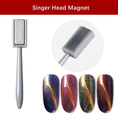 6 Pcs Nail Magnet Tool Set Cat Eye Gel Pen
