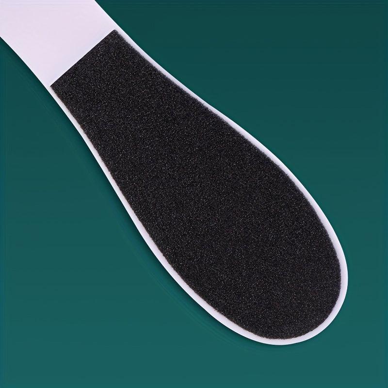 2 Pcs Double Sided Foot File & Callus Remover with Plastic Handle