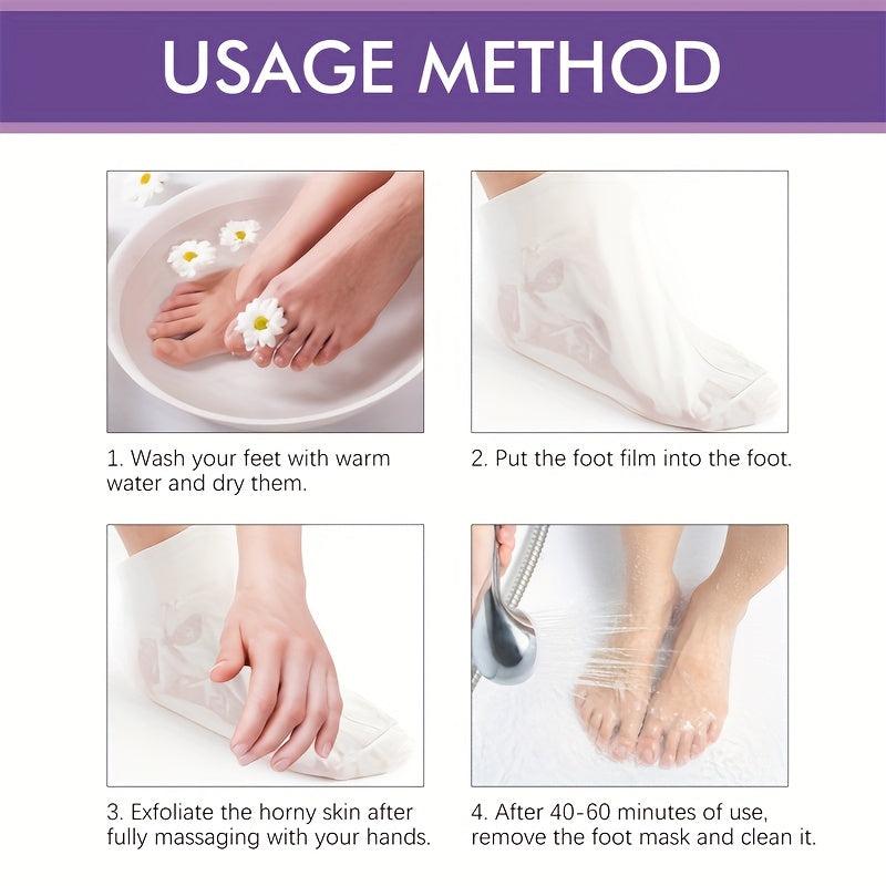 Goat Milk Foot Mask Dry Cracked Skin Softening Foot Spa Mask 40g