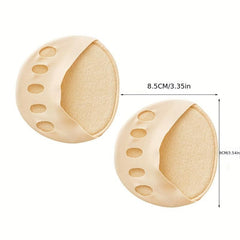 5-Toe Forefoot Pads for High Heels - Foot Care Inserts