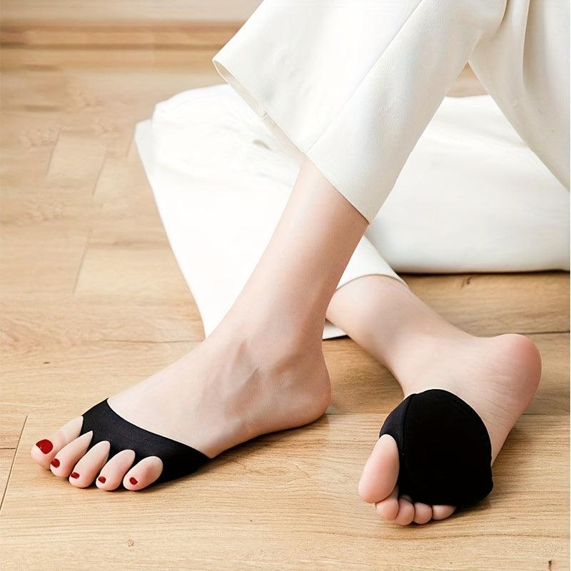 5-Toe Forefoot Pads for High Heels - Foot Care Inserts