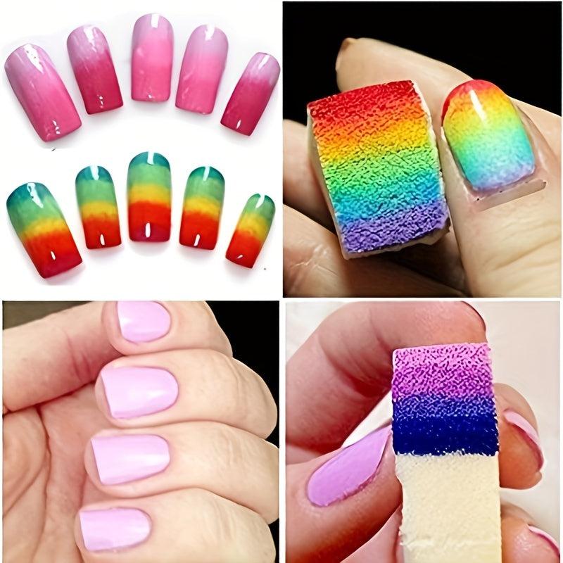 Nail Art Sponges Makeup Wedges Triangle Shape Sponge Beauty Tool