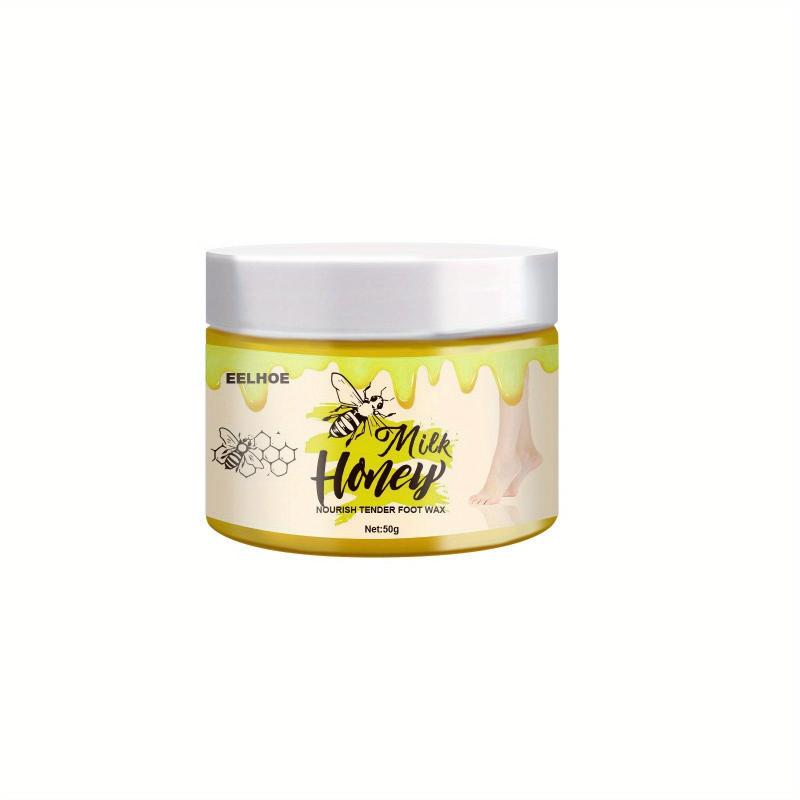 Honey Milk Foot Wax Feet Cream Foot Peel Mask For Dry Cracked Feet