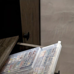 Press On Nail Storage Box Dustproof Clear Empty Press On Nail Packing Box