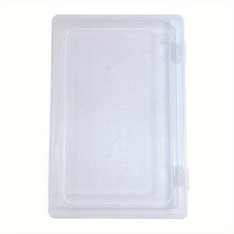Press On Nail Storage Box Dustproof Clear Empty Press On Nail Packing Box