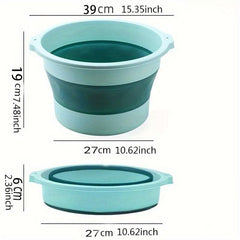Collapsible Bucket Foot Spa Portable Travel Outdoor Camping Foot Soaking Tub