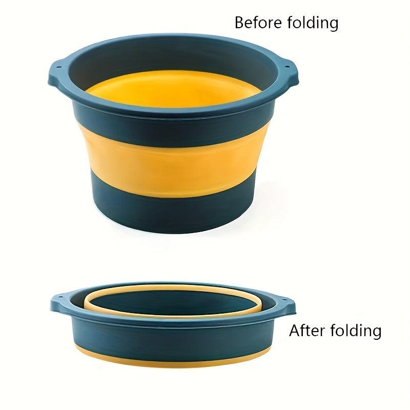 Collapsible Bucket Foot Spa Portable Travel Outdoor Camping Foot Soaking Tub