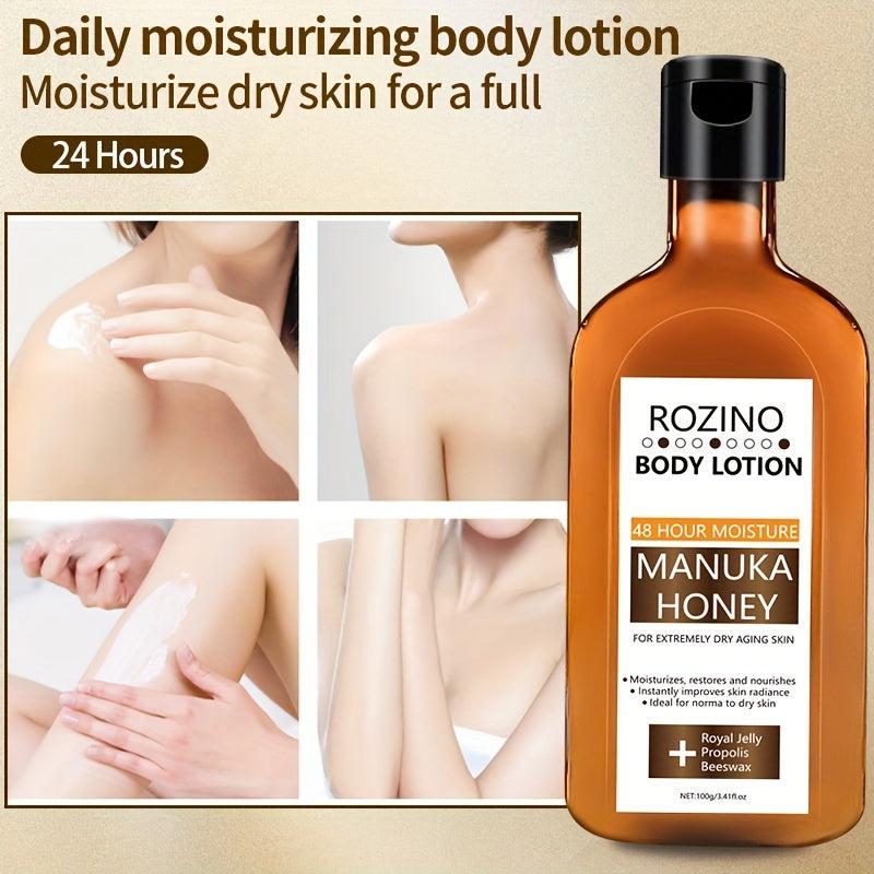 100g All Natural Honey Body Lotion Long Lasting Moisturizer for Smooth Skin