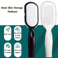 Stainless Steel Foot File with Storage Box