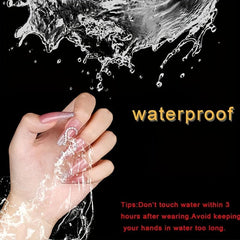 1200pcs Waterproof Double Sided Adhesive Tabs Nail Sticker