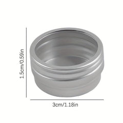 Clear Nail Art Manicure Tool Storage Box Organizer