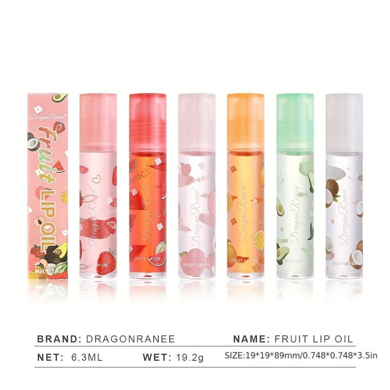 Fruit Flavored Lip Balm: Strawberry Orange Avocado Peach Coconut Watermelon