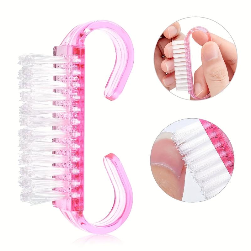 20pcs Nail Brushes for Cleaning Hand Grip Nail Brush Fingernail Scrubbing Kit