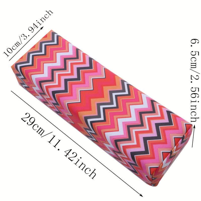 Manicure Arm Rest Pillow u2013 Colorful Stripe Design