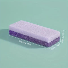 2PCS Foot Pumice Stone Callus Remover Heel Scrubber Pedicure Tool