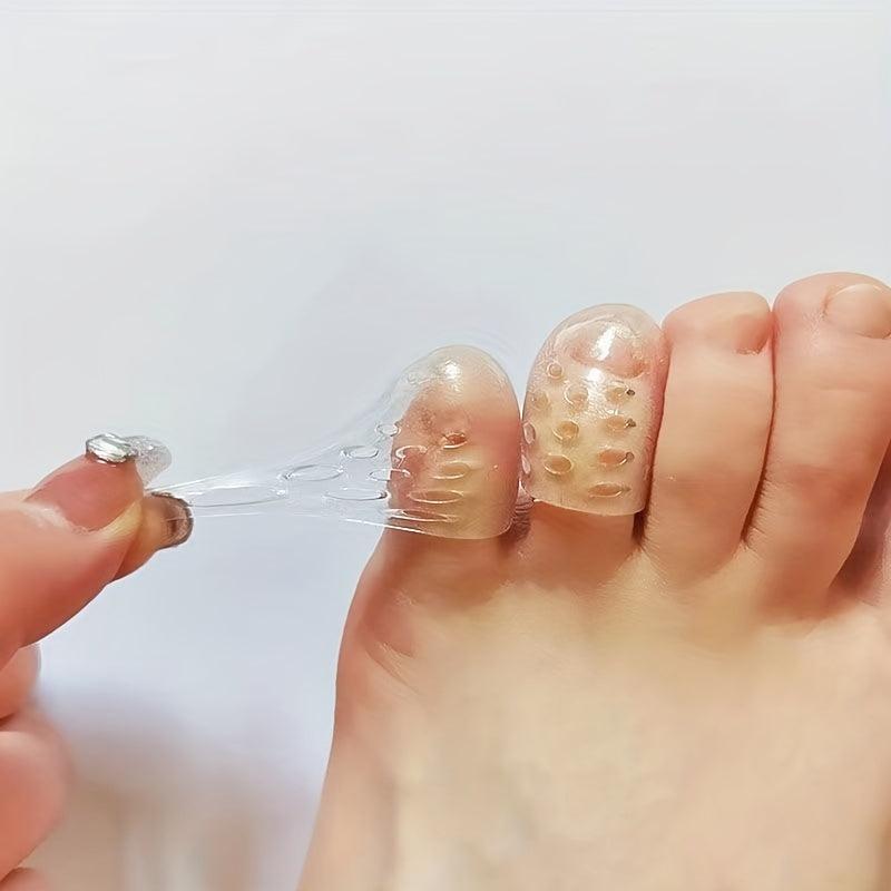 Toe Protectors Breathable Silicone Toe Protection Separated Toe Wear Resistance