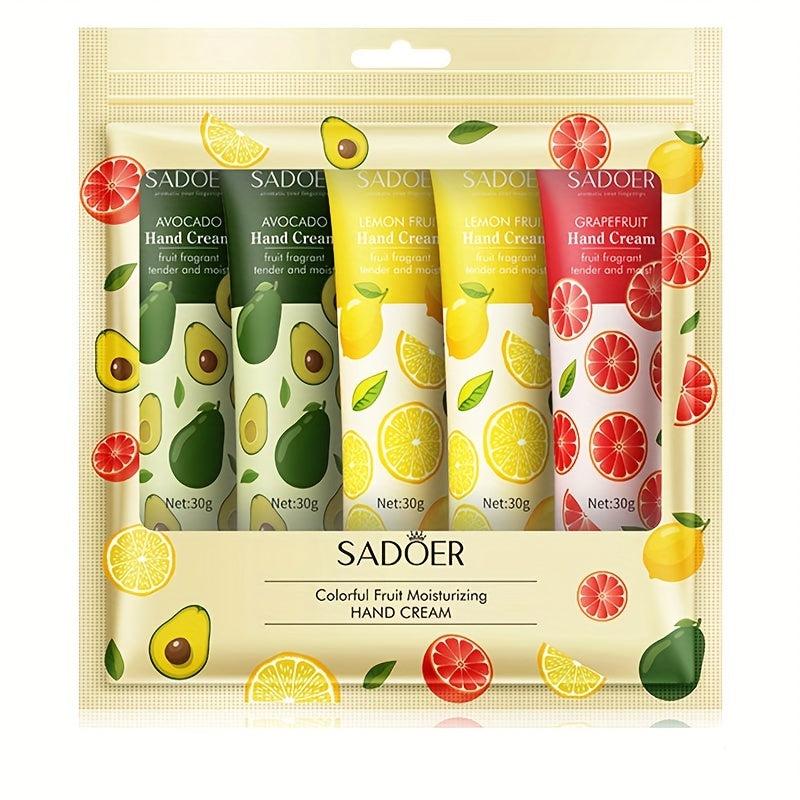 Flower & Fruit Hand Cream Set Mini Lotion Travel Size
