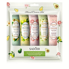 Flower & Fruit Hand Cream Set Mini Lotion Travel Size