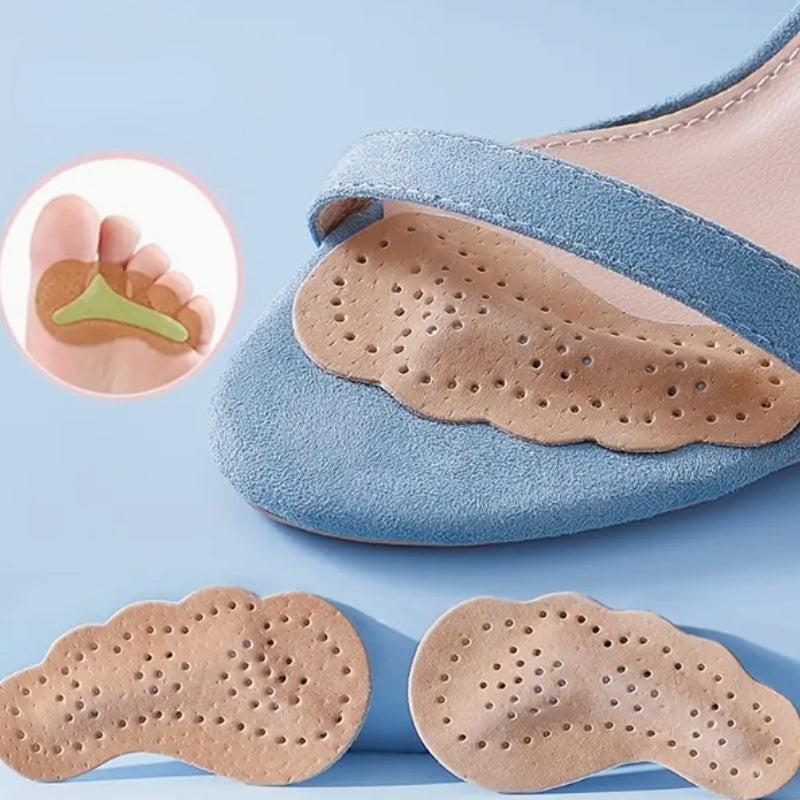Leather Forefoot Pad For Women Sandals High Heels Insoles Non-slip Shoes Insert