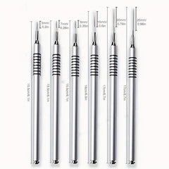 6Pcs Nail Art Brush Striping Thin Long Lines Dotting Drawing Pen
